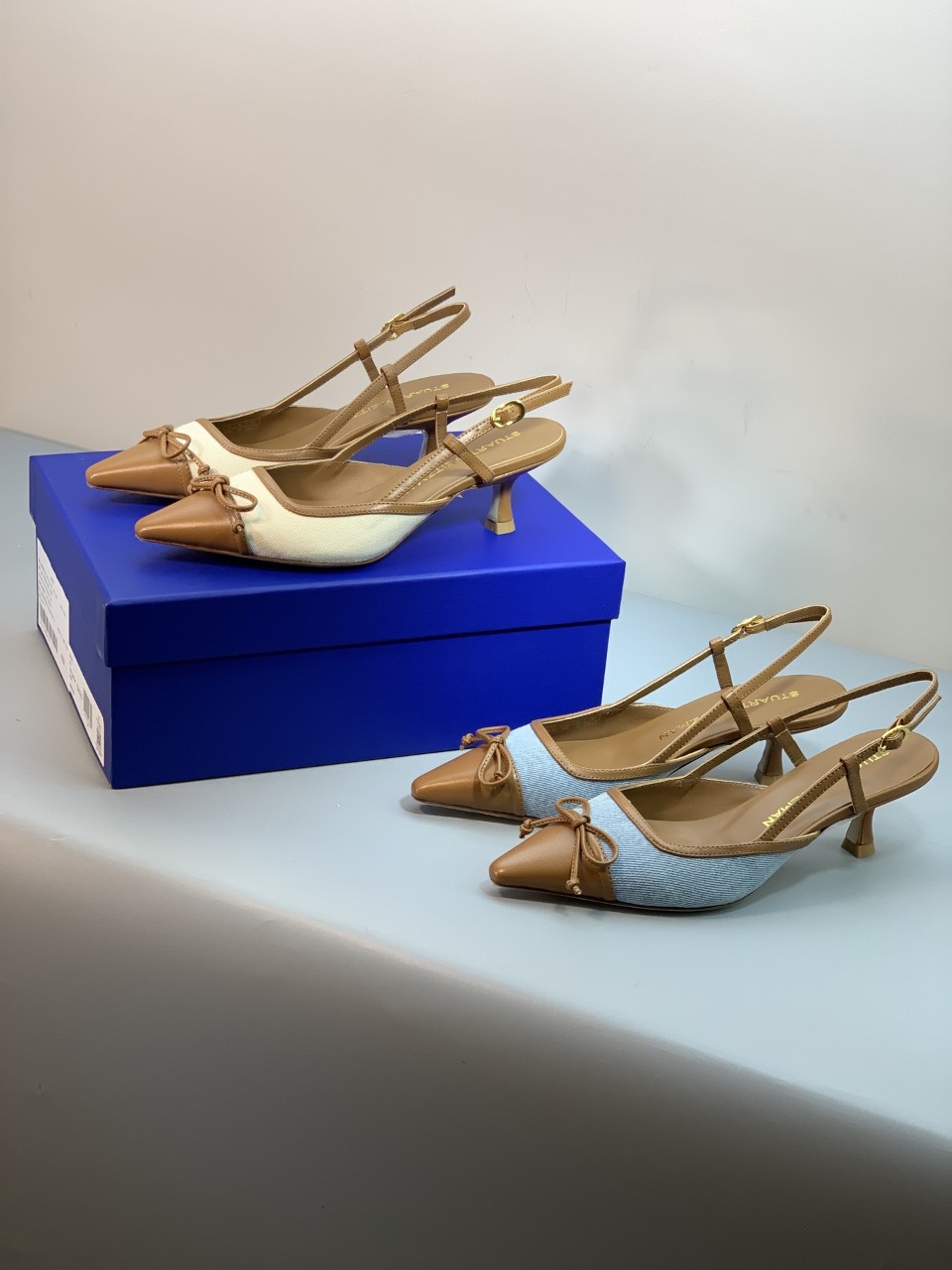 스튜어트 와이츠먼 Stuart Weitzman 슬링백 펌프스 35~39 굽 4.5cm