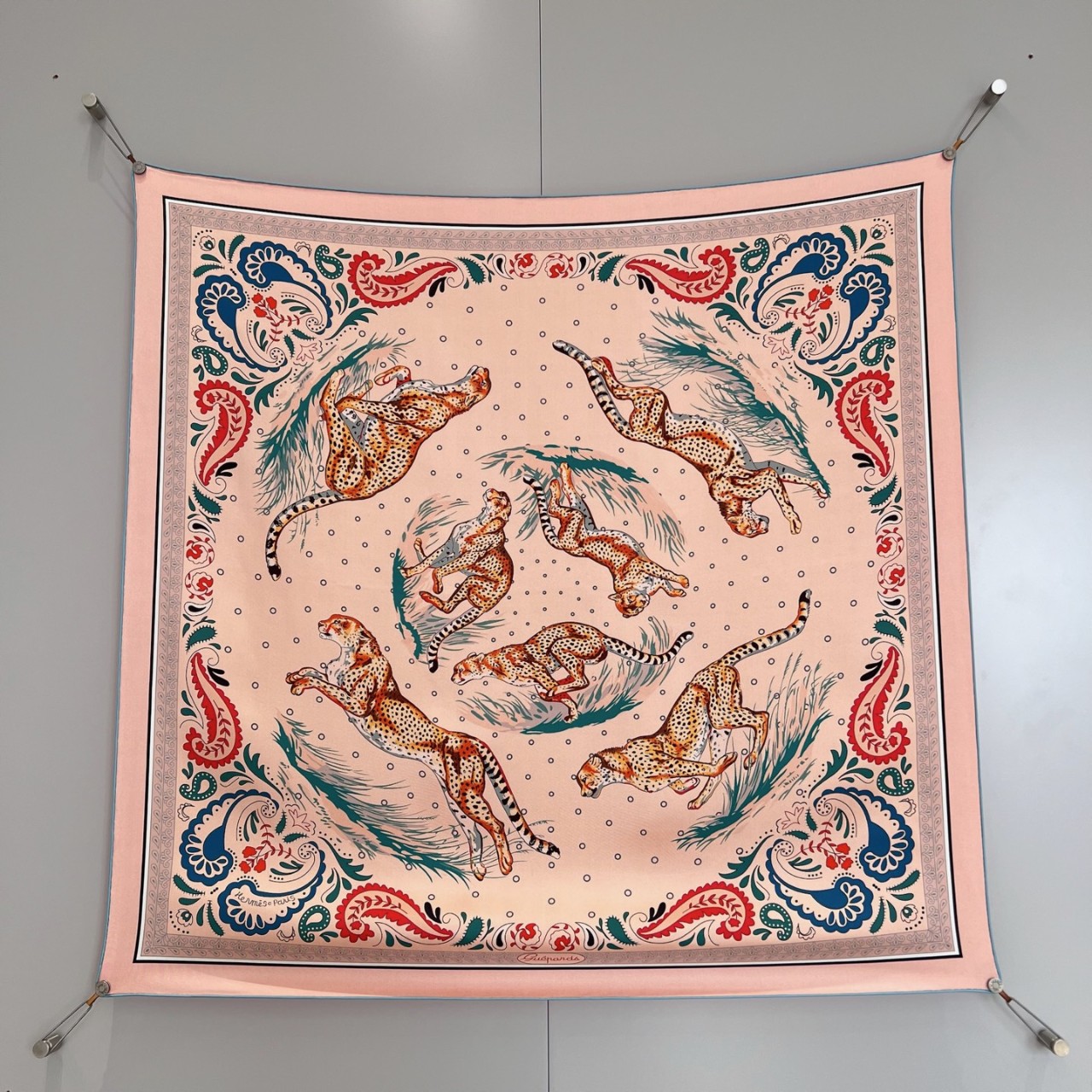 에르메스 HERMES 실크 스카프 90x90cm 100% 실크