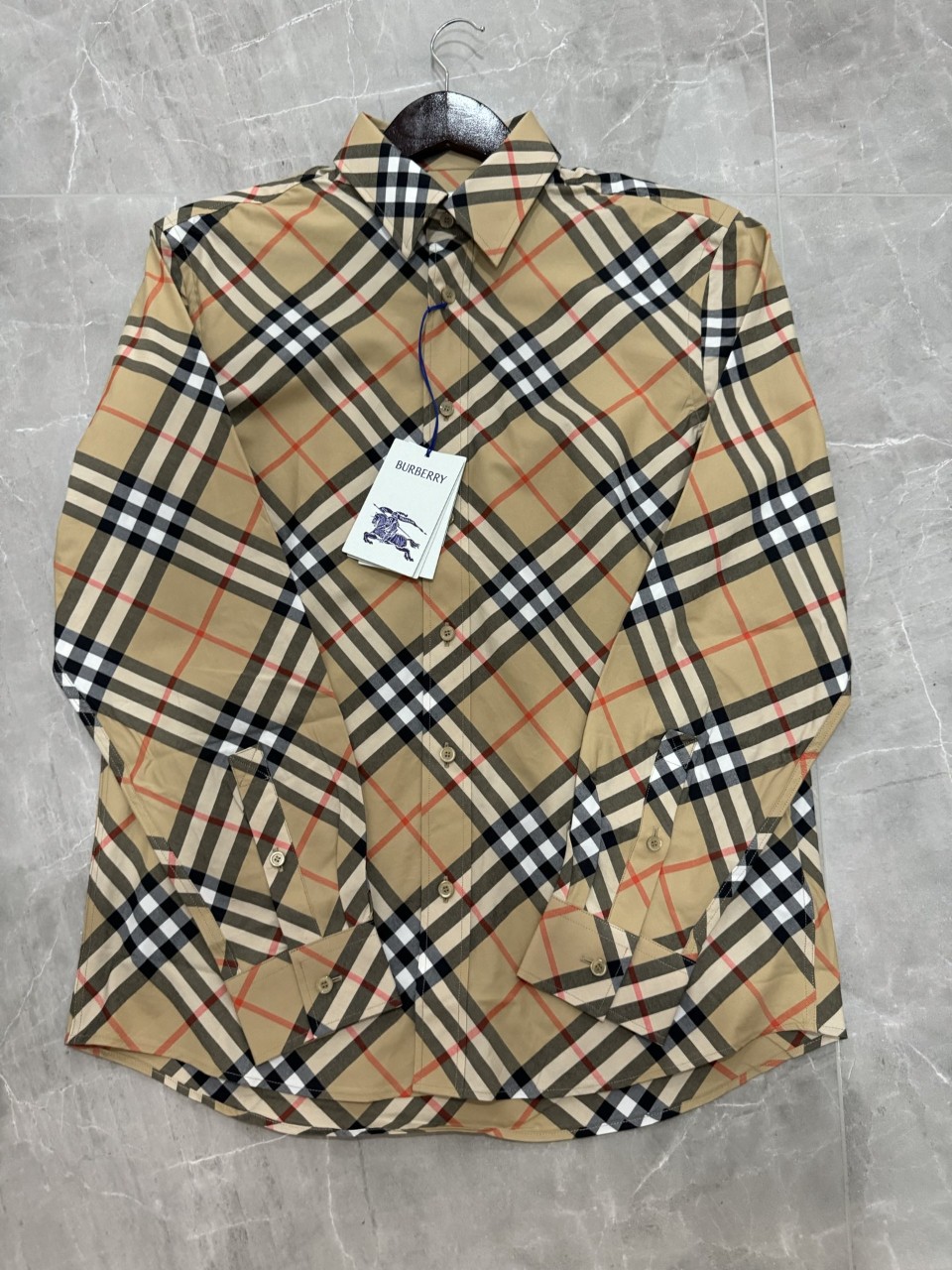 버버리 BURBERRY 체크 코튼 셔츠 XS S M L XL XXL #vvip공장