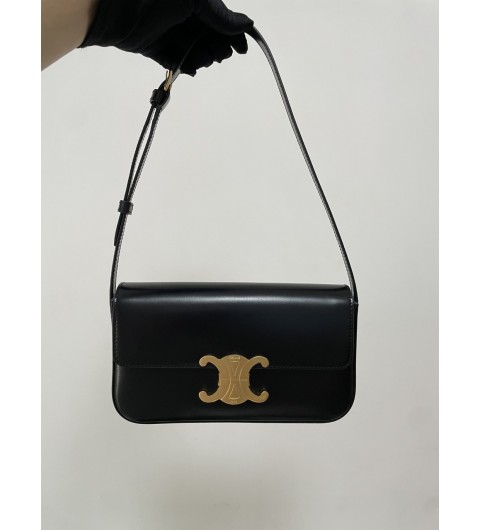 셀린느 트리오페 카프스킨 숄더백 블랙 194143BF4 38NO 20x10x4cm #브이브이아이피공장