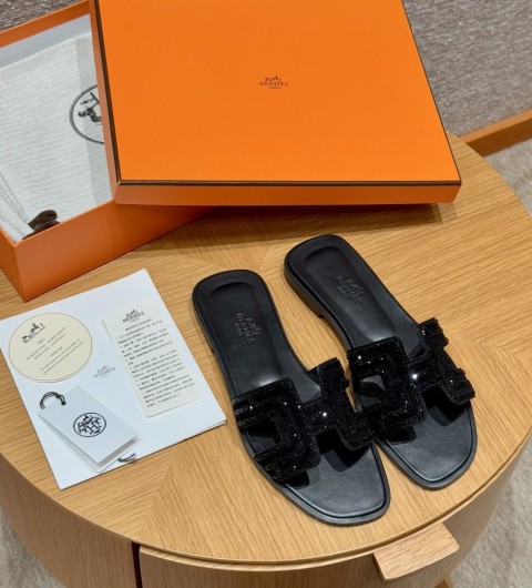 에르메스 HERMES 오란 뮬 샌들 슬리퍼 34~41