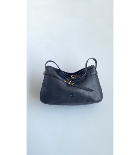 미우미우 MIU MIU 아방뛰르 나파 가죽백 40x24x9cm #티무역