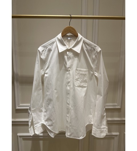 로에베 LOEWE 긴팔 셔츠 H526Y05X82 2100 WHITE S M L