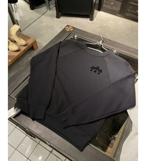 크롬하츠 Chrome Hearts 십자가 라운드 맨투맨 S M L