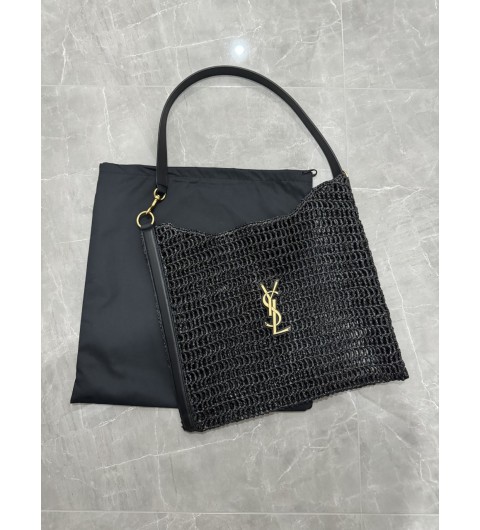 생로랑 SAINT LAURENT 옥살리스 크로셰 라피아 숄더백 37x40x3cm #vvip공장