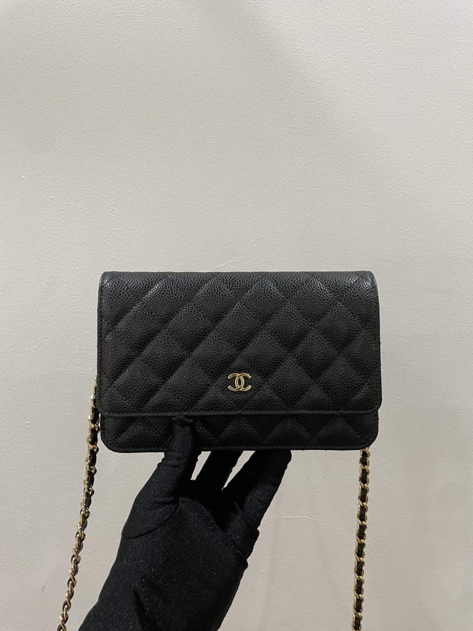 샤넬 WOC 클래식 캐비어 금장 미니 핸드백 AP0250 12x19x3.5cm #vvip공장
