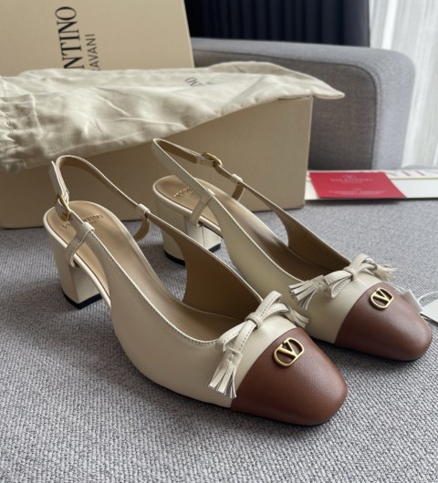 발렌티노 VALENTINO 두 로이 슬링백 발레 플랫 35~39 굽 6cm