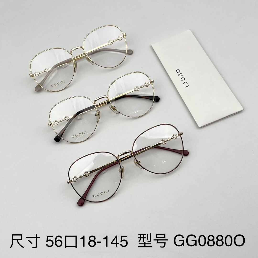 구찌 홀스빗 템플 안경 GG0880O-004LK 56-18-145
