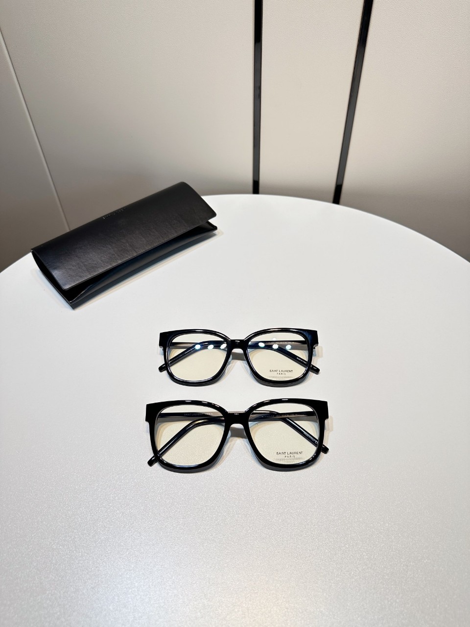 SAINT LAURENT 생로랑 아이웨어 스퀘어 프레임 Glasses 53-16-145