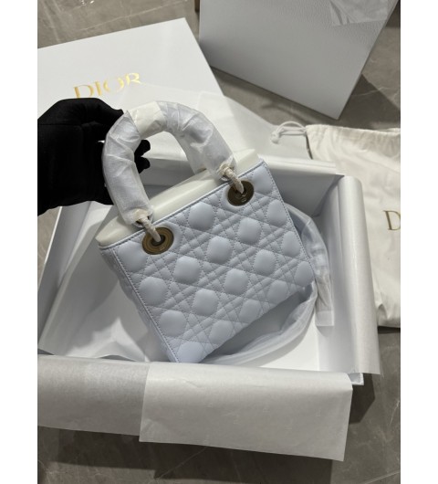 디올 레이디디올 스몰백 블루 M0531ONII 20x17x8cm #vvip공장