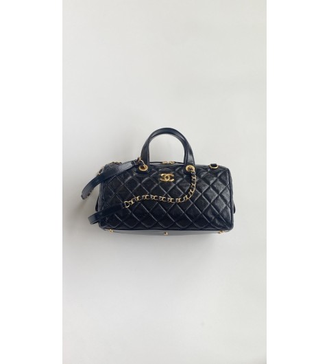 샤넬 CHANEL 25A 볼링백 17x31x13cm #티무역