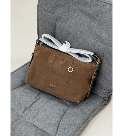 송몬트 SongMont 스웨이드 호보백 숄더백 39x31x14cm #vvip공장
