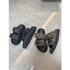루이비통 풀 필로우 플랫 컴포트 뮬 슬리퍼 1AHMDM 35~40